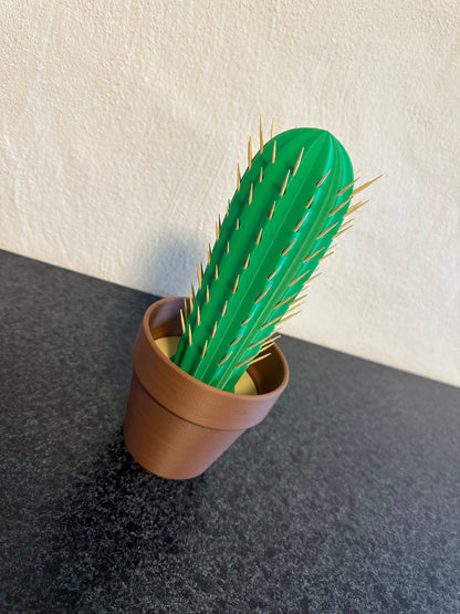Cactus Toothpick Holder ForgeCore – Decorative Cactus Table Decor