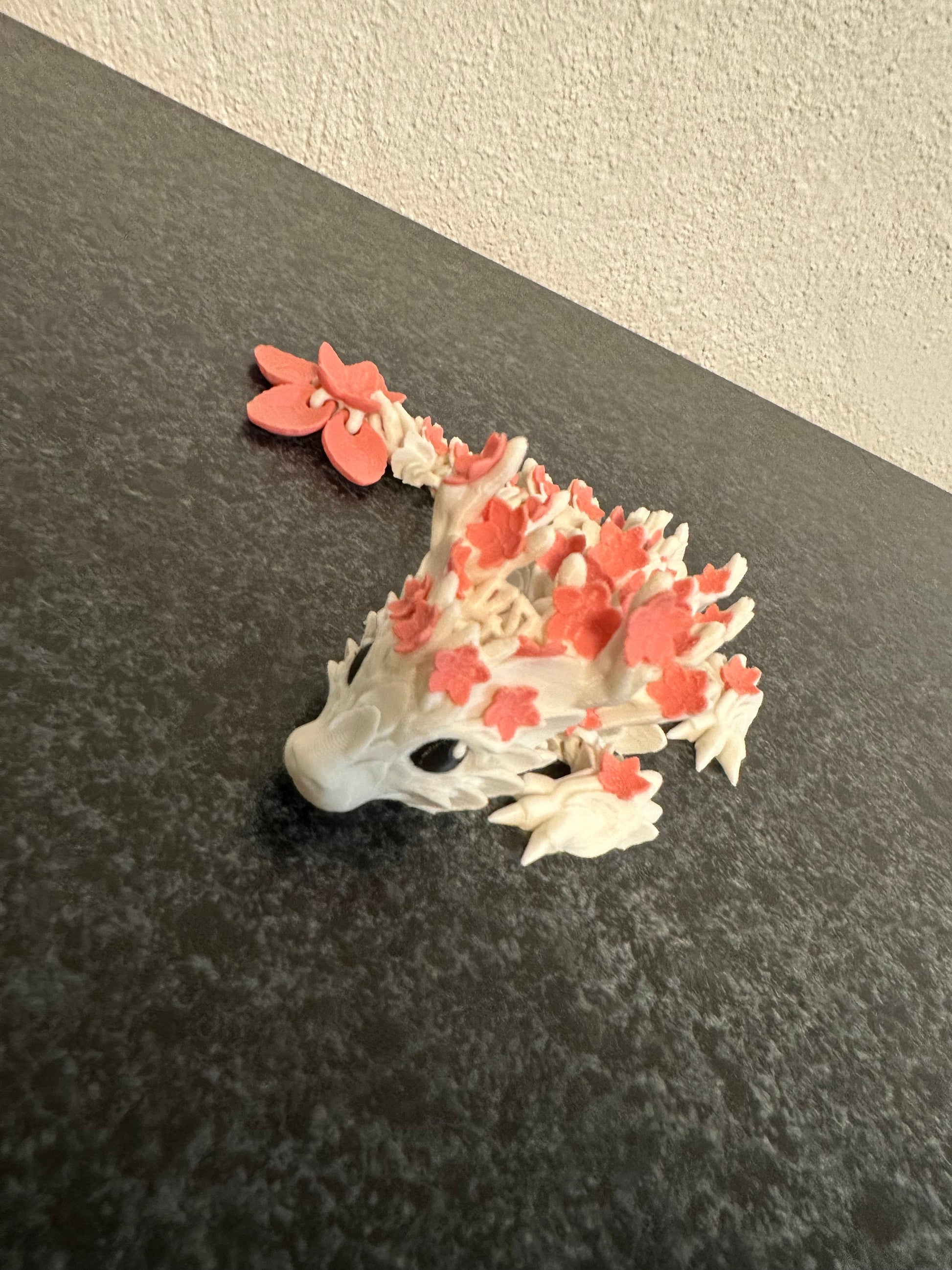 Baby Cherry Blossom Dragon Cinderwing3D – Enchanting Springtime Dragon