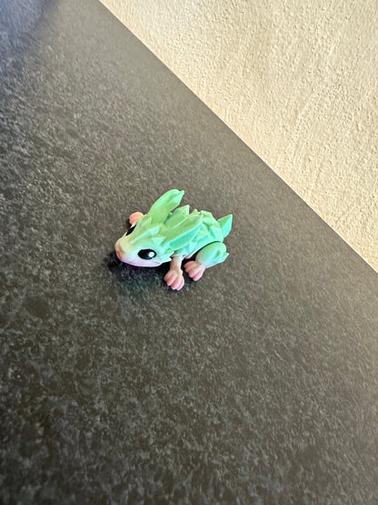 Tiny Crystal Bunny – Ein Hauch von Zauber und Eleganz Cinderwing3D