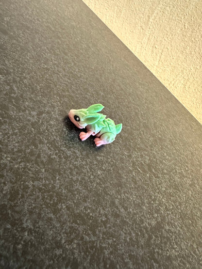 Tiny Crystal Bunny – Ein Hauch von Zauber und Eleganz Cinderwing3D