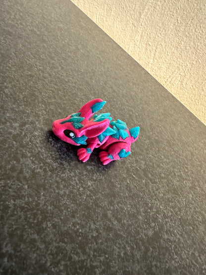 Tiny Crystal Bunny – Ein Hauch von Zauber und Eleganz Cinderwing3D