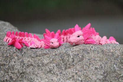 Axolotl Dragon – Mystic Water Spirit Cinderwing3D