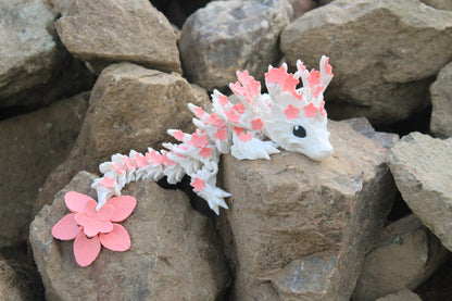 Baby Cherry Blossom Dragon Cinderwing3D – Enchanting Springtime Dragon