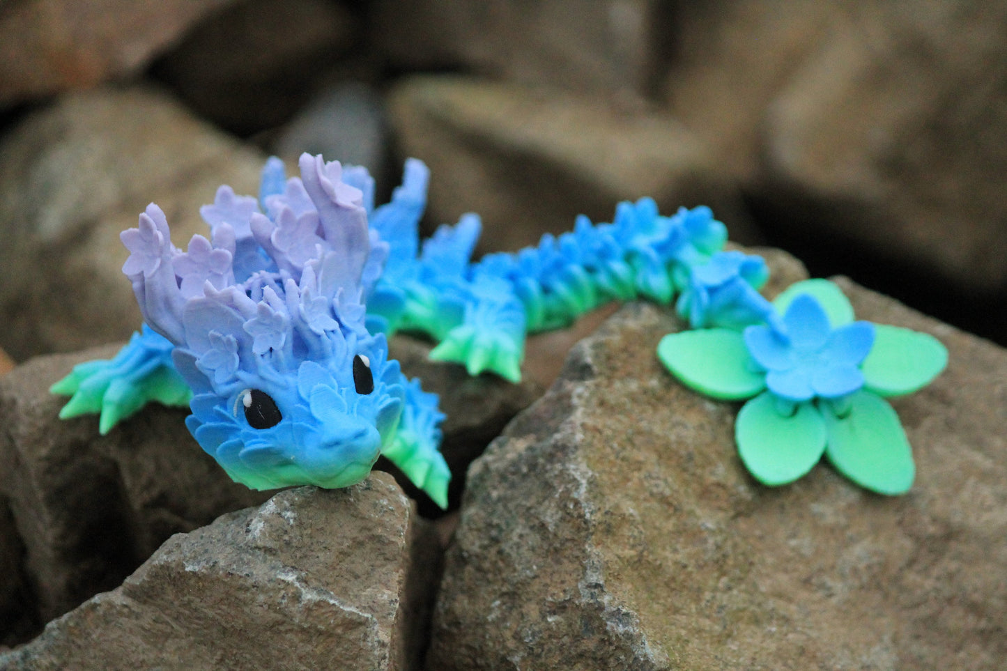 Baby Cherry Blossom Dragon Cinderwing3D – Enchanting Springtime Dragon