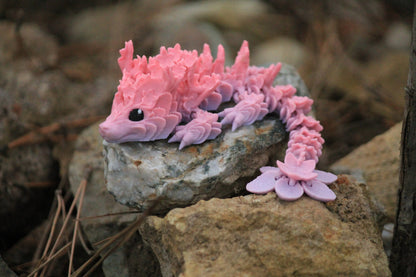 Baby Cherry Blossom Dragon Cinderwing3D – Enchanting Springtime Dragon