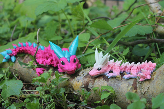 Baby Crystal Dragon – Shimmering Treasure Cinderwing3D