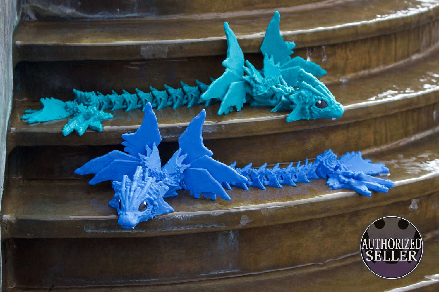 Baby Meeresdrache – Ocean Serpent Cinderwing3D