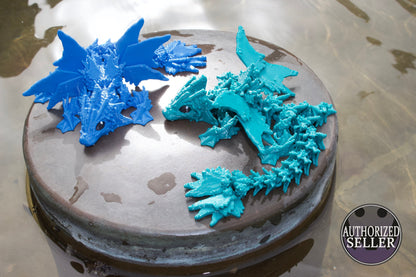 Baby Ocean Breeze Dragon – Magie der Meere Cinderwing3D