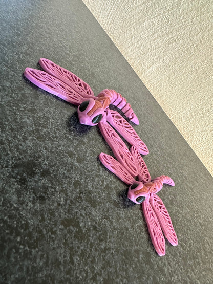 Dragonfly Cinderwing3D – Handcrafted Artistic Figurine with Delicate Details