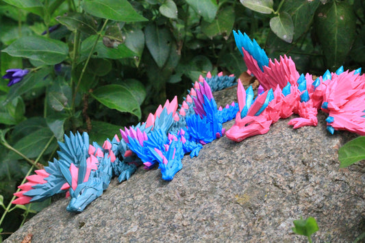 Crystalwing Dragon – A Majestic Masterpiece for Your Home Cinderwing3D