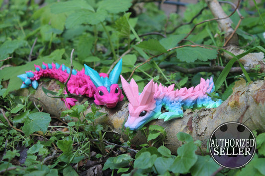 Baby Crystal Dragon – Shimmering Treasure Cinderwing3D