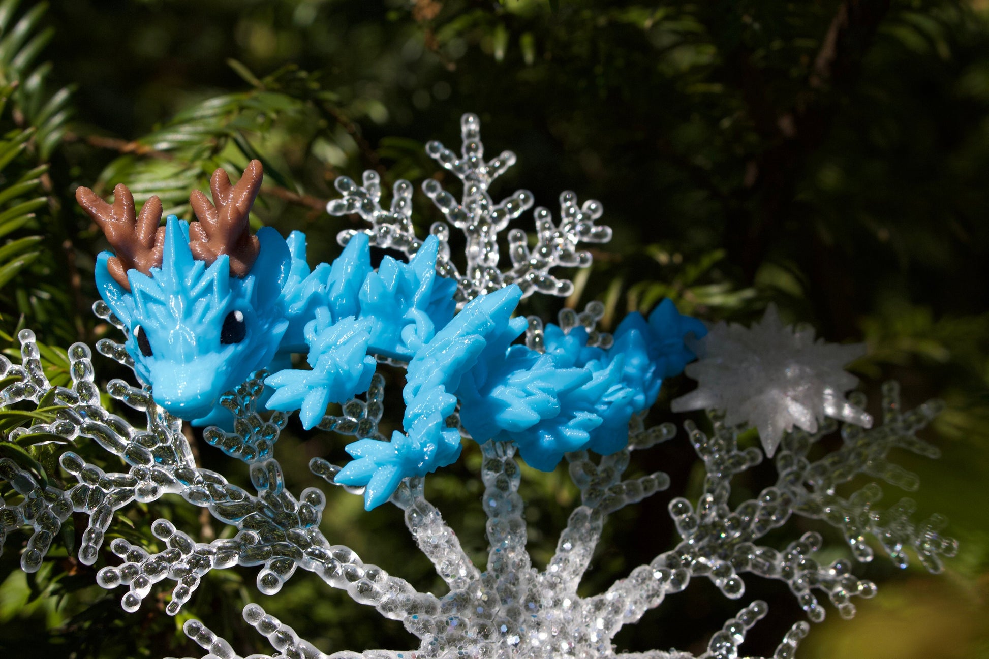 Baby Winter Dragon Cinderwing3D – Der magische Winterdrache