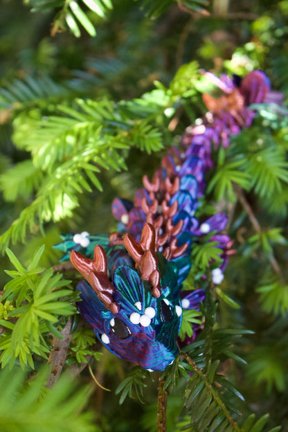 Winterzauber mit dem Mistelzweig-Baby-Drachen Cinderwing3D