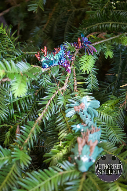 Winterzauber mit dem Mistelzweig-Baby-Drachen Cinderwing3D