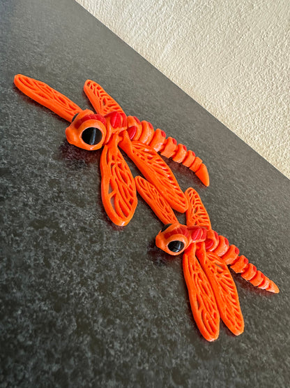 Dragonfly Cinderwing3D – Handcrafted Artistic Figurine with Delicate Details