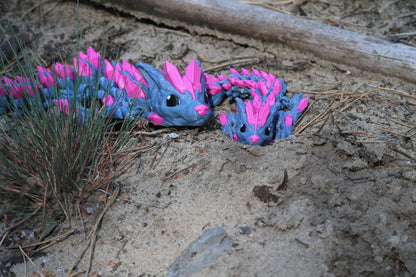 Baby Wolfdragon Cinderwing3D – Dragon & Wolf with or without Wings