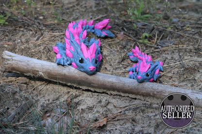 Baby Wolfdragon Cinderwing3D – Dragon & Wolf with or without Wings