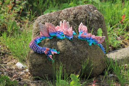 Fae Wolf Dragon – Mystic Elegance