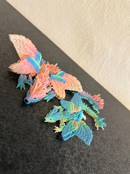 Fae Wolf Dragon – Mystic Elegance