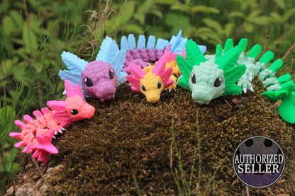 Baby Axolotl Dragon Cinderwing3D – Charming Axolotl Dragon