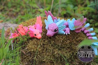 Baby Axolotl Dragon – The Winged Fantasy Creature