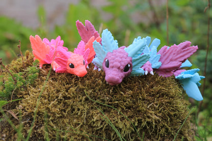 Baby Axolotl Dragon – The Winged Fantasy Creature