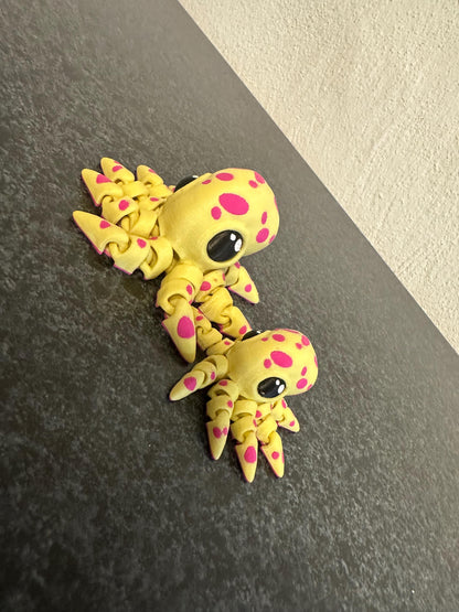 Tiny Octopus Cinderwing3D – Charming Mini Octopus