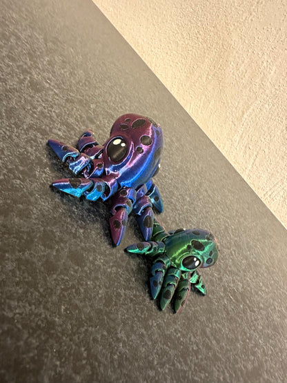 Tiny Octopus Cinderwing3D – Charming Mini Octopus