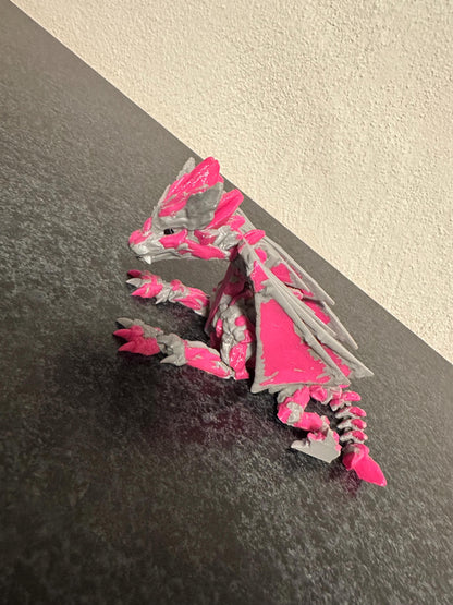 Great Stone Dragon Cinderwing3D – Majestic Stone Dragon Sculpture