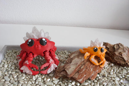 Crystal Crab Cinderwing3D – The Magical Crystal Crab