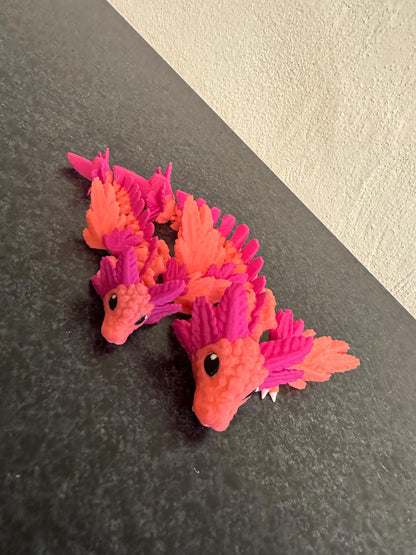 Baby Axolotl Dragon – The Winged Fantasy Creature