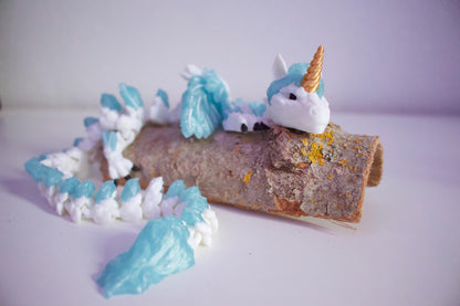 Alicorn Drache mit Flügeln Cinderwing3D – Zauberhafter Einhorn-Drachen