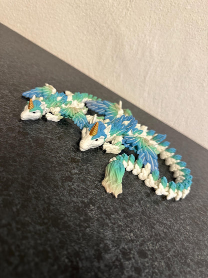 Alicorn Drache mit Flügeln Cinderwing3D – Zauberhafter Einhorn-Drachen