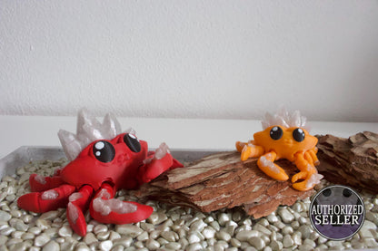 Crystal Crab Cinderwing3D – The Magical Crystal Crab