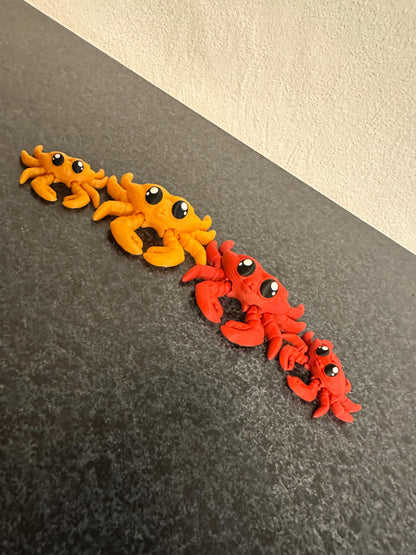 Crab Cinderwing3D – Verspielte & Charmante Krabbenfigur