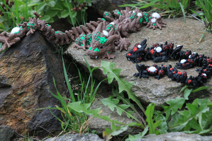 Infested Dragon – Gruseliger Halloween-Drachen mit Glow-in-the-Dark-Effekt | Cinderwing3D Design