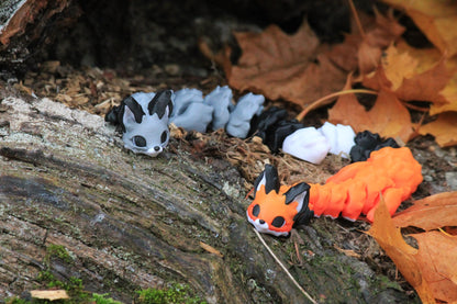 Yuna Dragon Layers in Green Design – Handgefertigte, segmentierte Drachenfigur