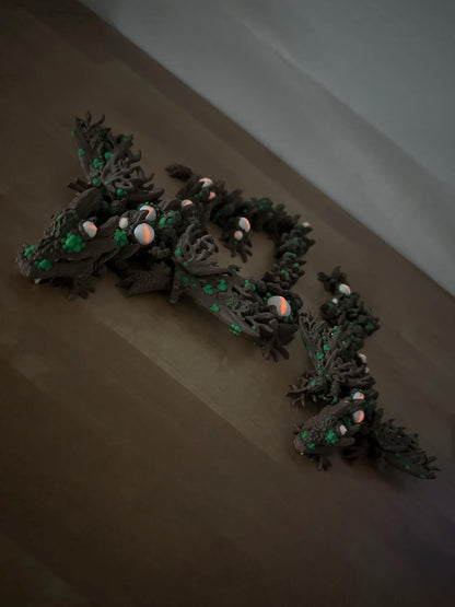 Infested Dragon Winged – Cinderwing3D | Unheimlich Majestätische Halloween-Dekoration