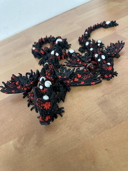 Infested Dragon Winged – Cinderwing3D | Unheimlich Majestätische Halloween-Dekoration