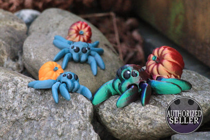 Kürbis-Spinne – Herbstlicher Grusel mit Charme Cinderwing3D