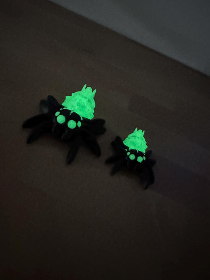 Geisterhafte Hollow-Spinne – Leuchtender Grusel für Dein Zuhause Cinderwing3D