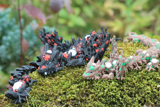 Infested Dragon Winged – Cinderwing3D | Unheimlich Majestätische Halloween-Dekoration