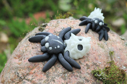 Geisterhafte Hollow-Spinne – Leuchtender Grusel für Dein Zuhause Cinderwing3D