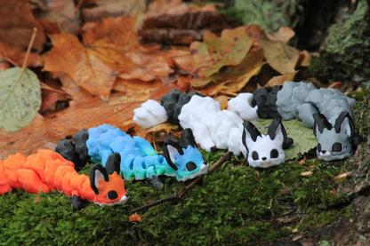 Yuna Dragon Layers in Green Design – Handgefertigte, segmentierte Drachenfigur