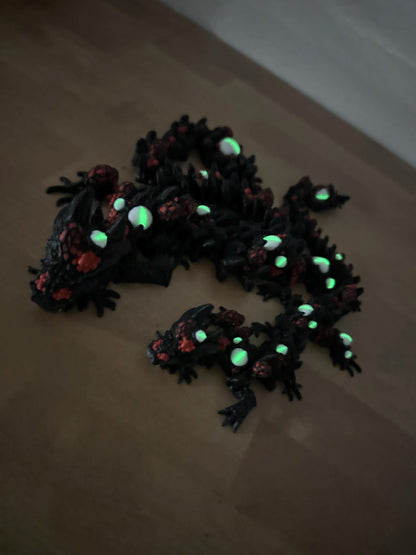Infested Dragon – Gruseliger Halloween-Drachen mit Glow-in-the-Dark-Effekt | Cinderwing3D Design