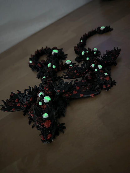 Infested Dragon Winged – Cinderwing3D | Unheimlich Majestätische Halloween-Dekoration