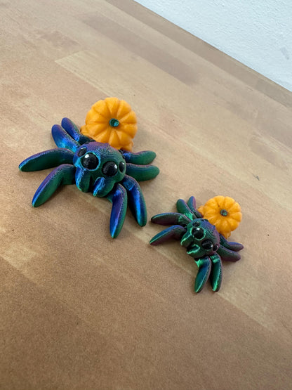 Kürbis-Spinne – Herbstlicher Grusel mit Charme Cinderwing3D