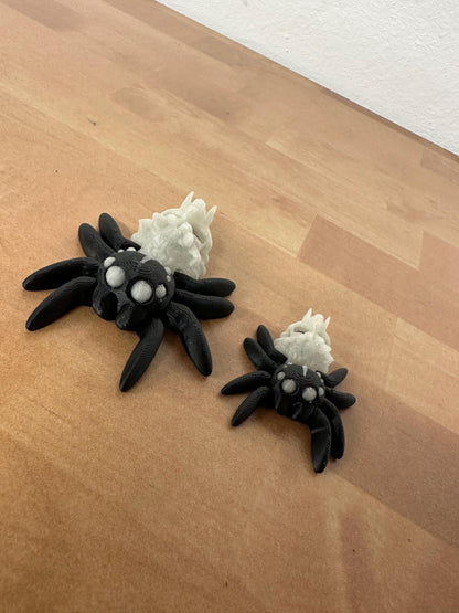 Geisterhafte Hollow-Spinne – Leuchtender Grusel für Dein Zuhause Cinderwing3D