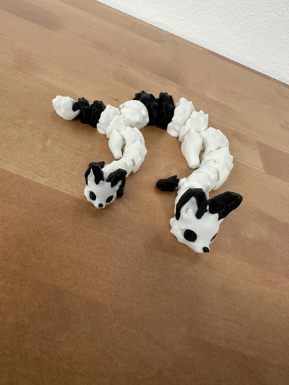 Yuna Dragon Layers in Green Design – Handgefertigte, segmentierte Drachenfigur