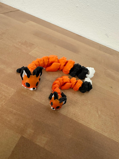 Yuna Dragon Layers in Green Design – Handgefertigte, segmentierte Drachenfigur